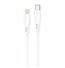 Кабель Proove Simple Silicone Type-C to Lightning 27W (1m) White (CCSS27002102)