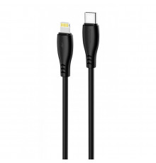 Кабель Proove Simple Silicone Type-C to Lightning 27W (1m) Black (CCSS27002101)