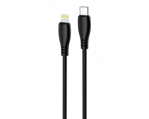 Кабель Proove Simple Silicone Type-C to Lightning 27W (1m) Black (CCSS27002101)