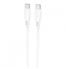 Кабель Proove Simple Silicone Type-C to Type-C 60W (2m) White (CCSI60002222)