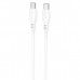 Кабель Proove Simple Silicone Type-C to Type-C 60W (2m) White (CCSI60002222)