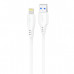 Кабель Proove Simple Silicone USB to Lightning 2.4A (1m) White (CCSS12001102)