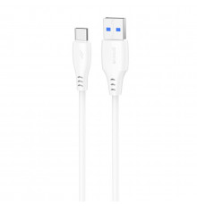 Кабель Proove Simple Silicone USB to Type-C 3A (1m) White (CCSS15001202)