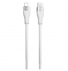 Кабель Proove Soft Silicone Type-C to Lightning 27W (2m) White (CCSO27002122)