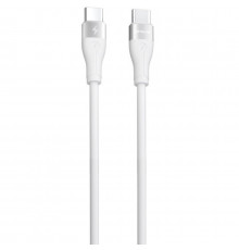 Кабель Proove Soft Silicone Type-C to Type-C 60W (1m) White (CCSO60002202)
