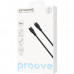 Кабель Proove Soft Silicone Type-C to Type-C 60W (1m) Black (CCSO60002201)
