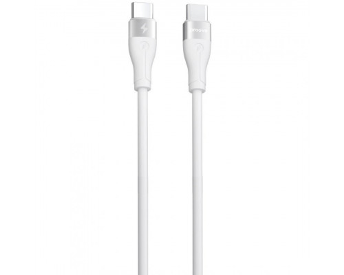 Кабель Proove Soft Silicone Type-C to Type-C 60W (2m) White (CCSO60002222)