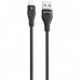 Кабель Proove Soft Silicone USB to Lightning 2.4A (1m) Black (CCSO20001101)