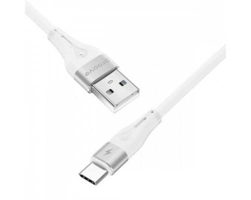Кабель Proove Soft Silicone USB to Type-C 3A (1m) Black (CCSO20001201)