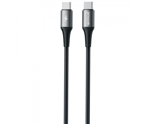 Кабель Proove WireX Pro Type-C to Type-C 100W (1.5m) Black (CCWX11002201)