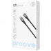 Кабель Proove WireX Type-C to Lightning 27W (1m) Black (CCWX27002101)
