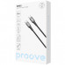 Кабель Proove WireX Type-C to Type-C 60W (1m) Black (CCWX60002201)
