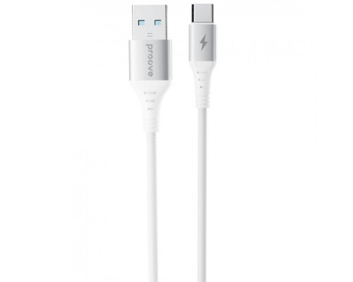 Кабель Proove WireX USB to Type-C 3A (1m) White (CCWX15001202)