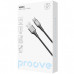 Кабель Proove WireX USB to Type-C 3A (1m) White (CCWX15001202)