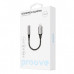 Перехідник AUX Proove SoundMesh Lightning to 3.5mm Gray (ACSM00005101)