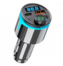 Автомобільний зарядний пристрій Proove FM Launcher Nexus 30W (PD+QC3.0) Type-C+USB Black (FMNX30110001)