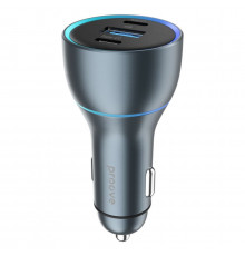 Автомобільний зарядний пристрій Proove Super Charge 130W (2 Type-C + USB) Metal Gray (ACSC13120004)