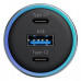 Автомобільний зарядний пристрій Proove Super Charge 130W (2 Type-C + USB) Metal Gray (ACSC13120004)