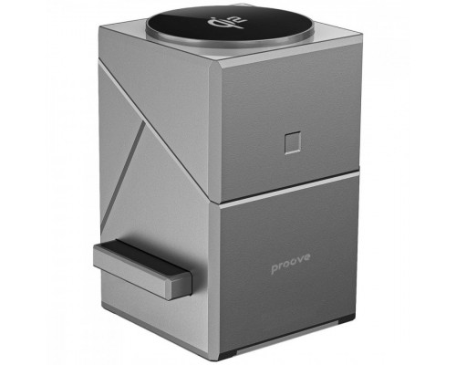 Бездротовий зарядний пристрій Proove Iron Hide 3 in 1 Qi2 Gray (WSIH15000003)