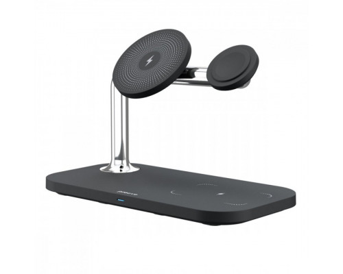 Бездротовий зарядний пристрій Proove Magnetic Field 3 in 1 Black (WSMF15010001)