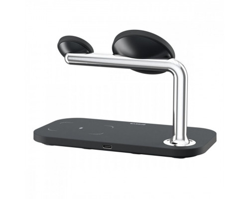 Бездротовий зарядний пристрій Proove Magnetic Field 3 in 1 Black (WSMF15010001)