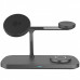 Бездротовий зарядний пристрій Proove Magnetic Field Pro 3 in 1 Qi2 Black (WSMP15002001)