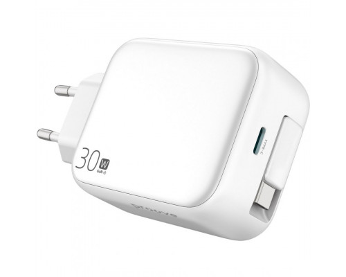 Мережевий зарядний пристрій Proove Fixtape GaN 30W (Type-C) White (WCFP30010202)