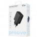 Мережевий зарядний пристрій Proove Silicone Power 2 45W (Type-C+USB) Black (WCSP24110001)