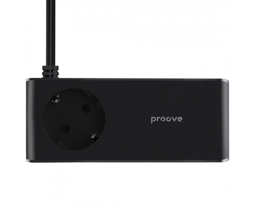 Мережевий фільтр Proove Homester Pro 65W (AC + 2xType-C + 2xUSB) 1.5m Black (PSHP25002201)