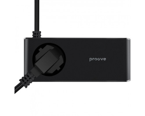 Мережевий фільтр Proove Homester Pro 65W (AC + 2xType-C + 2xUSB) 1.5m Black (PSHP25002201)