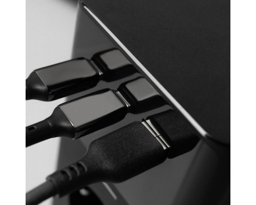 Мережевий фільтр Proove Power Cube 65W (3xAC + 2xType-C + 1xUSB) 1.5m Black (PSPC36801201)