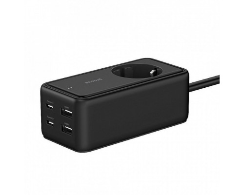 Мережевий фільтр Proove Power Strip Homester PD-03 1AC 65W (2 Type-C + 2USB) Black (PSP165220001)