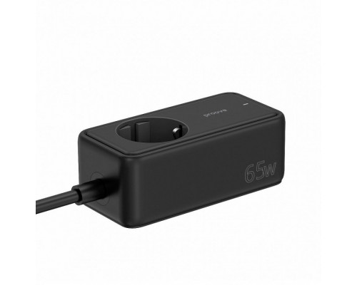 Мережевий фільтр Proove Power Strip Homester PD-03 1AC 65W (2 Type-C + 2USB) Black (PSP165220001)