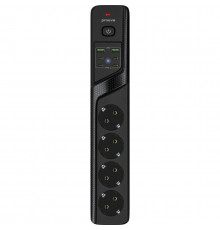 Мережевий фільтр Proove Power Strip P-04C (4 розетки + 2 USB + 4 Type-C) 3М Black (PSPS25002431)