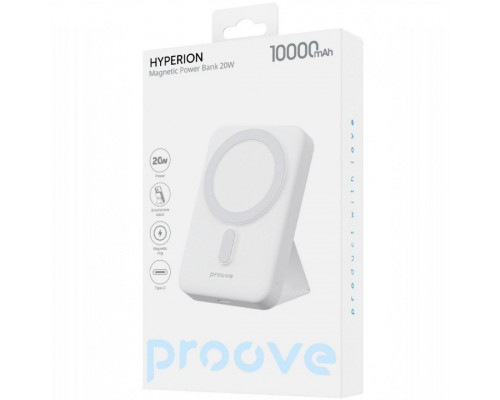 Павербанк Proove Hyperion 20W 10000mAh 2025 White (PBHN15020002)