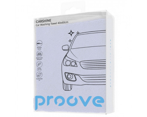 Автомобільна мікрофібра Proove Carshine (40*60cm) Blue (AACR40000003)