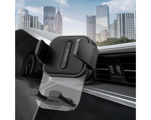 Автомобільний тримач Proove Crystal Clamp Air Outlet Car Mount Black (CHCC00000001)