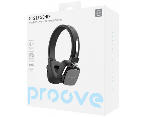 Бездротові навушники Proove 70’s Legend (APP) Black (HP70L001AP01)