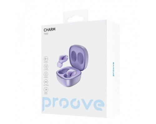 Бездротові навушники Proove Charm TWS Purple (TWCH00010009)