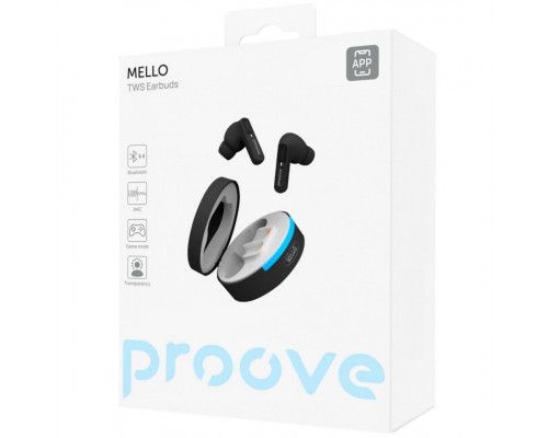 Бездротові навушники Proove Mello TWS with ANC (APP) Cotton Candy (TWML0001AP24)