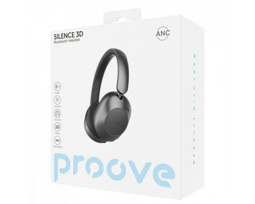 Бездротові навушники Proove Silence 3D with ANC Light Gray (HPSL3D010003)