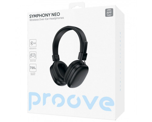 Бездротові навушники Proove Symphony Neo (APP) Black (HPSN0001AP01)