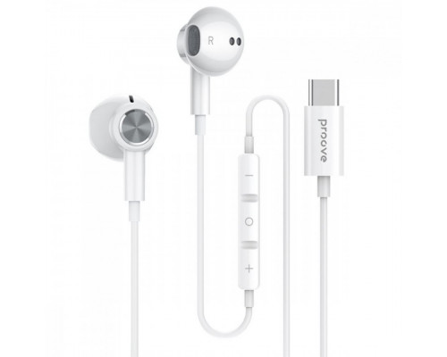 Дротові навушники Proove Echo (Type-C) White (ECWE00000202)