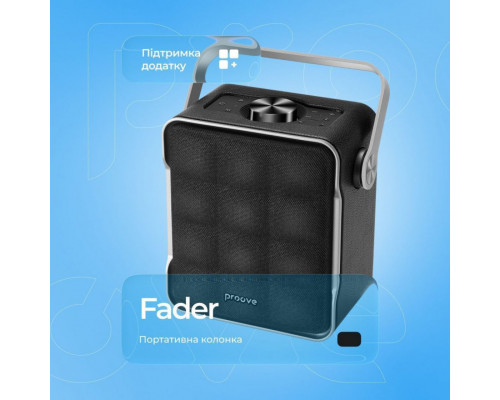 Портативна акустика Proove Fader 40W (APP) Black (PSFD4018AP01)