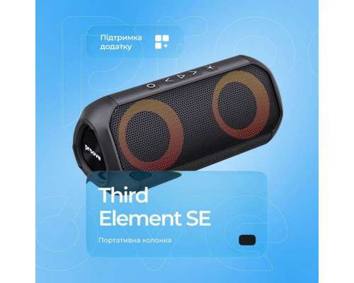 Портативна акустика Proove Third Element SE 20W (APP) Black (PSTE2001AP01)