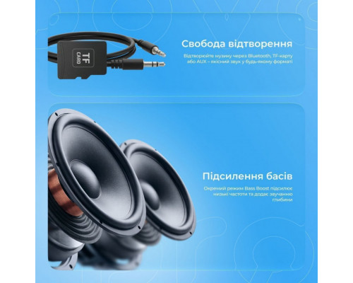 Портативна акустика Proove Third Element SE 20W (APP) Black (PSTE2001AP01)