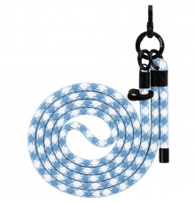 Ремінець для телефона Proove Twist Check Cross-Body Strap White/Blue (PSBSUNCC1554)
