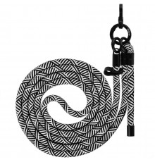 Ремінець для телефона Proove Twist Line Cross-Body Strap Black/White (PSBSUNOC1502)