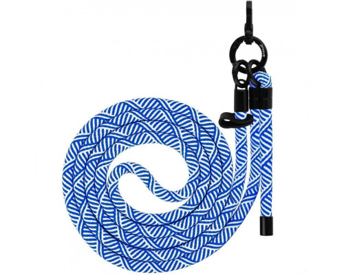 Ремінець для телефона Proove Twist Line Cross-Body Strap Blue/White (PSBSUNOC1510)