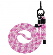 Ремінець для телефона Proove Twist Spiral Cross-Body Strap White/Pink (PSBSUNSP1550)